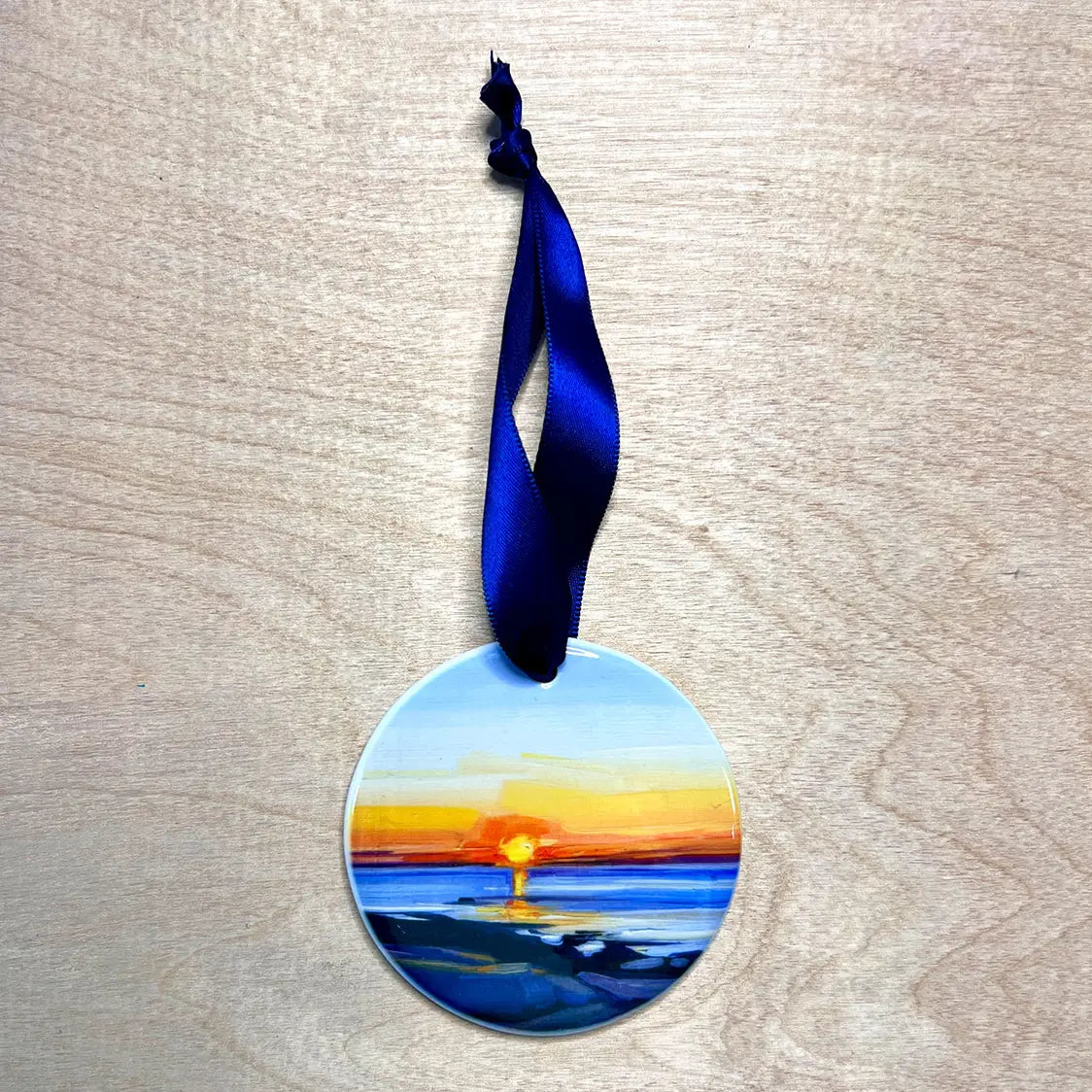 Sunset Ornament - Zinnias Gift Boutique