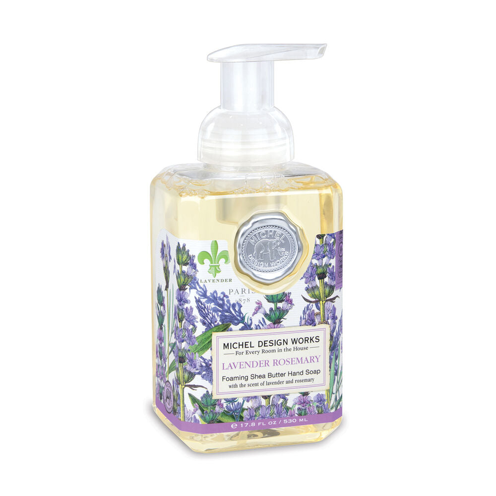 Lavender Rosemary Foaming Soap - Zinnias Gift Boutique