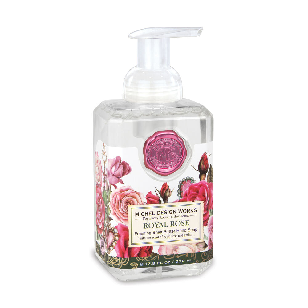 Royal Rose Foaming Soap - Zinnias Gift Boutique