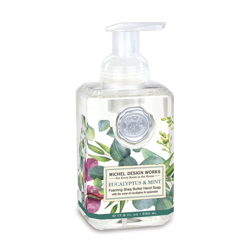 Eucalyptus &amp; Mint Foaming Soap - Zinnias Gift Boutique