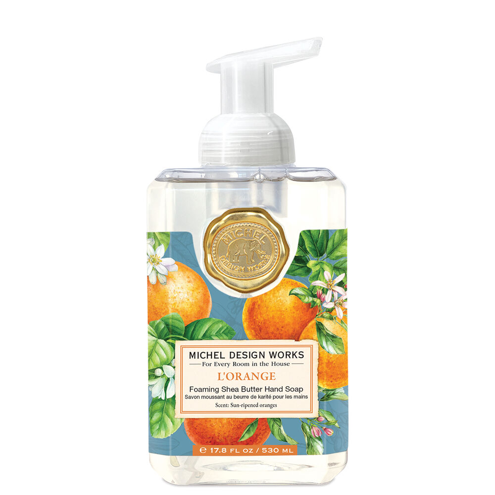 L'orange Foaming Soap - Zinnias Gift Boutique