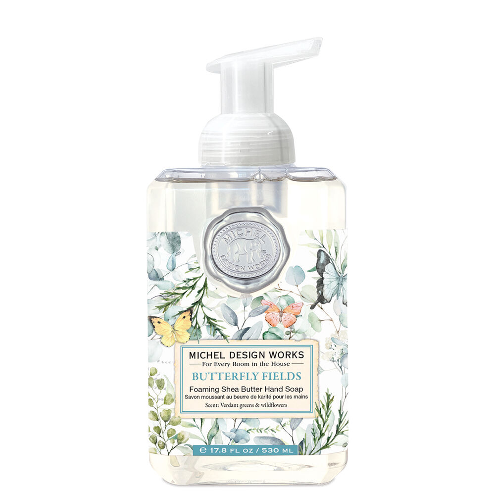 Butterfly Fields Foaming Soap - Zinnias Gift Boutique