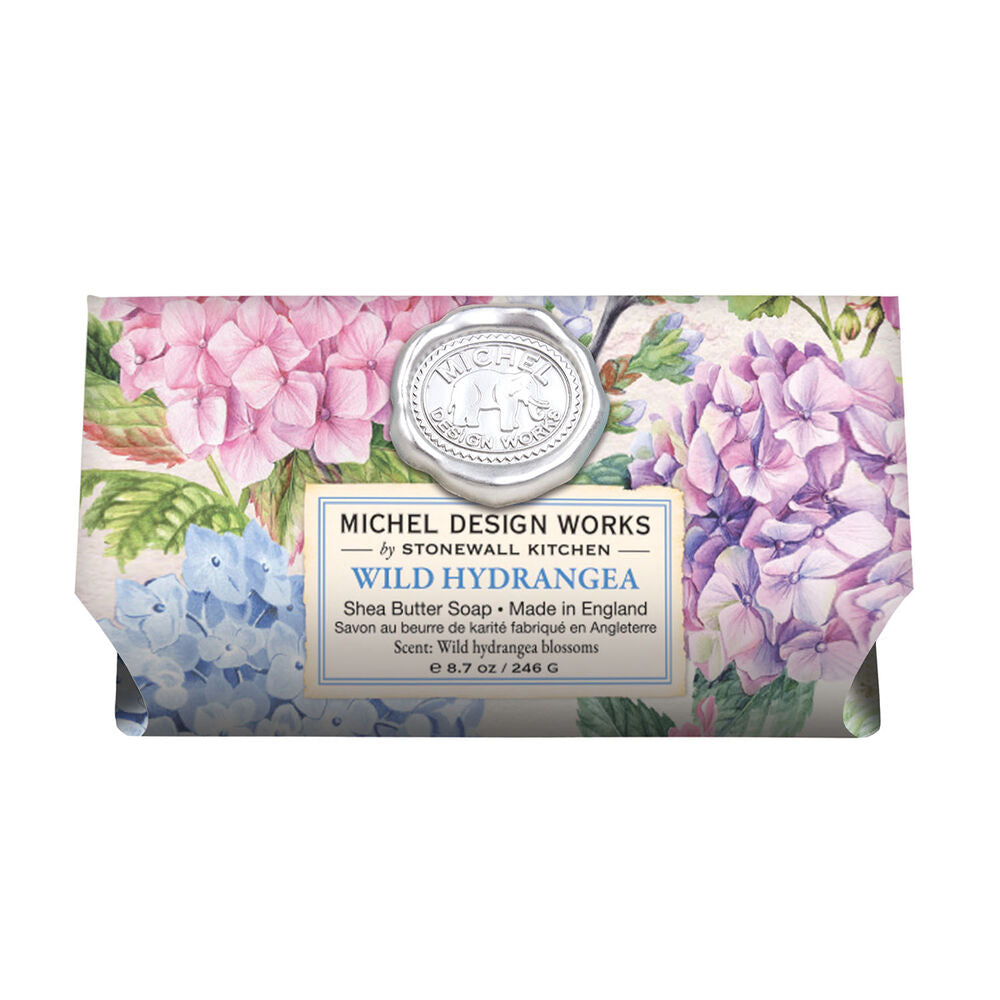 Wild Hydrangea Large Bath Soap - Zinnias Gift Boutique