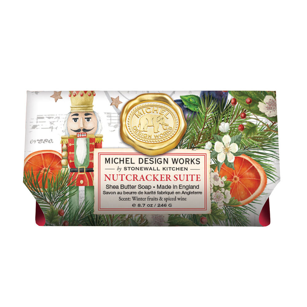 Nutcracker Suite Large Bath Soap Bar - Zinnias Gift Boutique