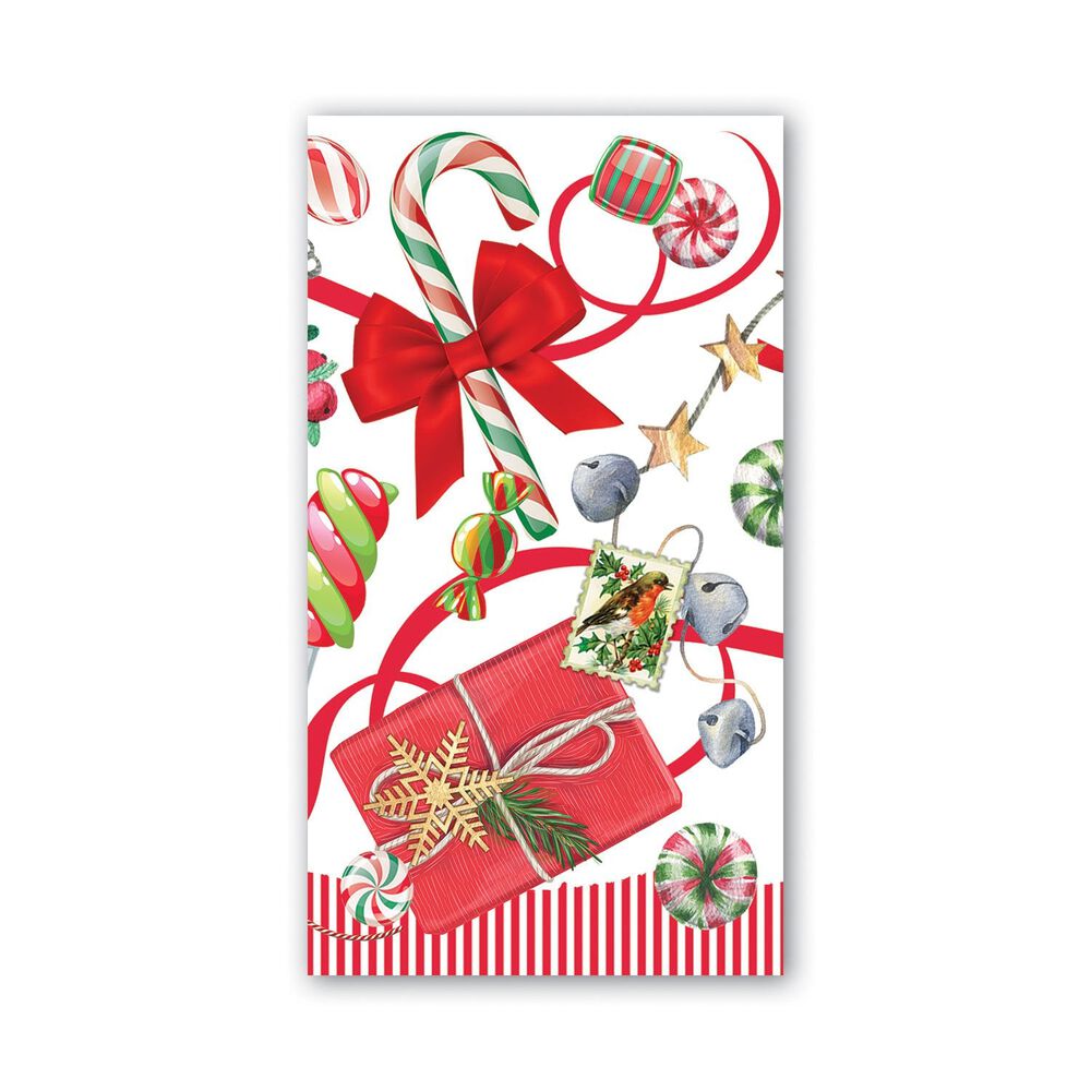 MDW Peppermint Hostess Napkin - Zinnias Gift Boutique