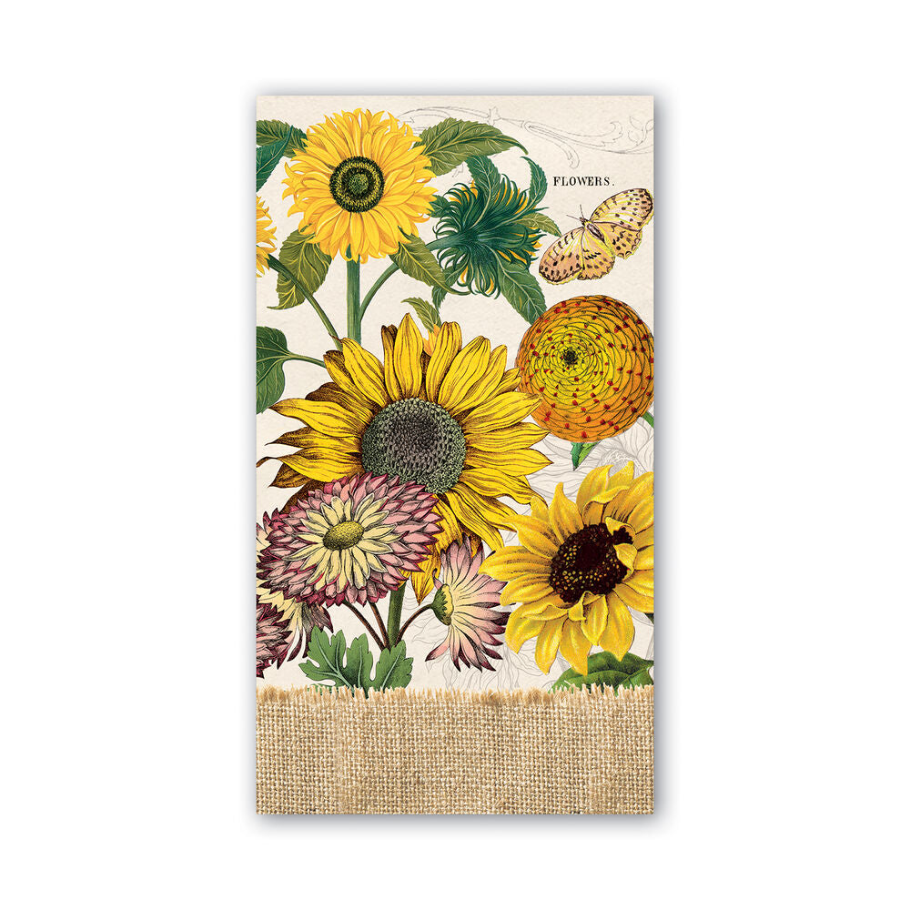 MDW Sunflower Hostess Napkin - Zinnias Gift Boutique