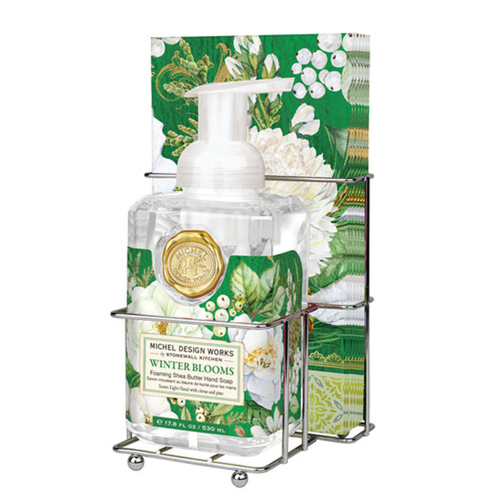 MDW Winter Blooms Foaming Soap Napkin Set - Zinnias Gift Boutique