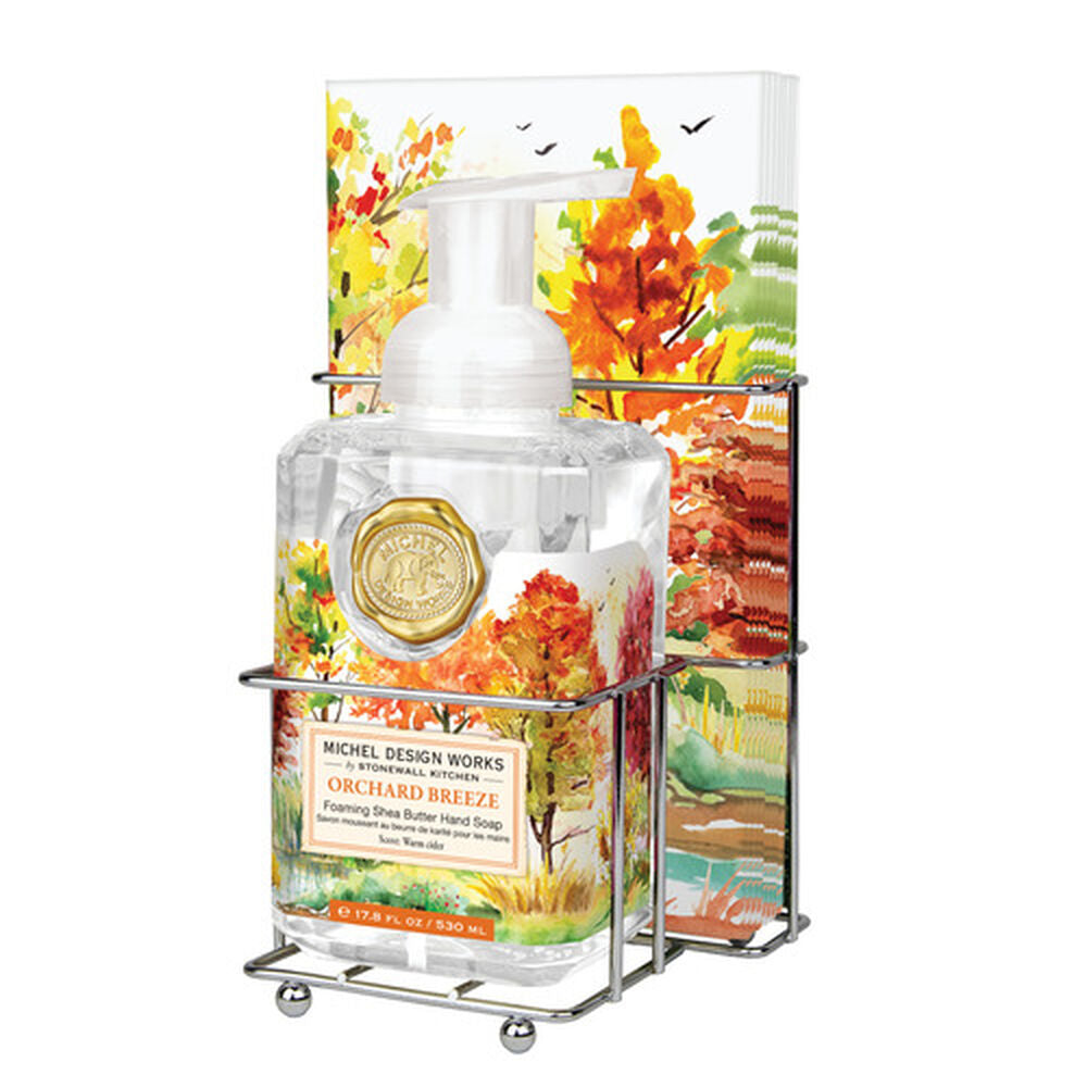MDW Orchard Breeze Foaming Soap Napkin Set - Zinnias Gift Boutique