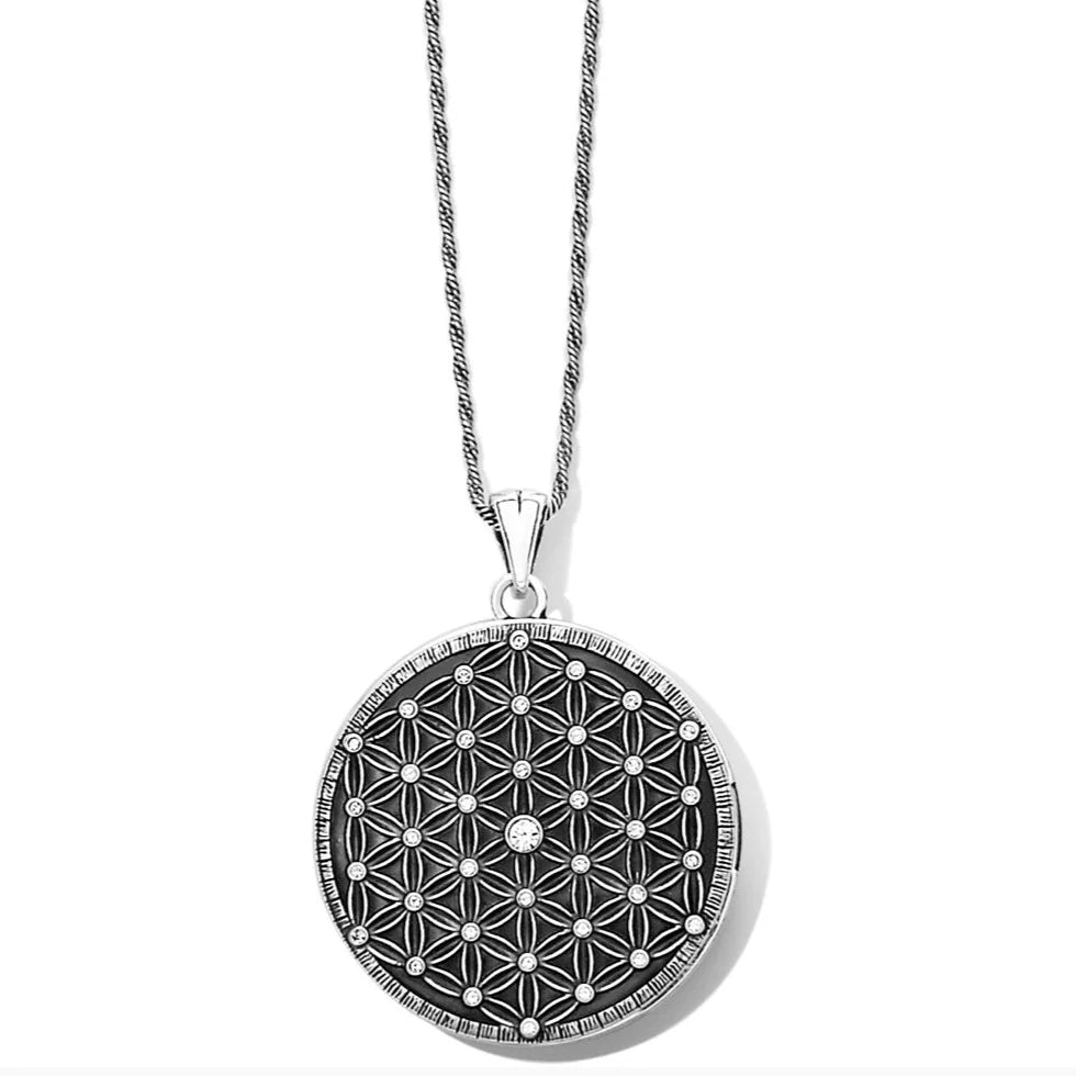 Flower Of Life Double Locket - Zinnias Gift Boutique