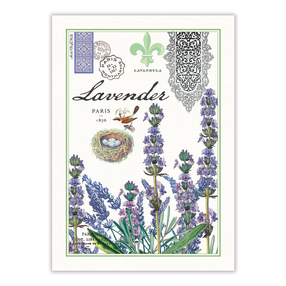 Lavender Rosemary Kitchen Towel - Zinnias Gift Boutique