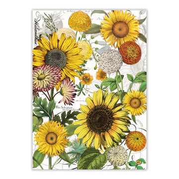 MDW Sunflower Kitchen Towel - Zinnias Gift Boutique