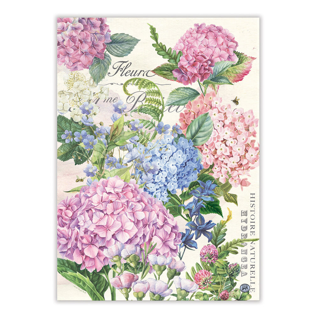 Wild Hydrangea Kitchen Towel - Zinnias Gift Boutique