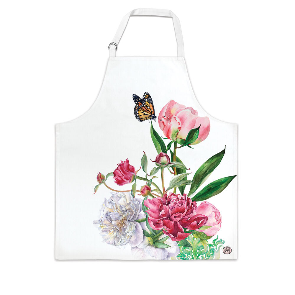 Blush Peony Apron - Zinnias Gift Boutique