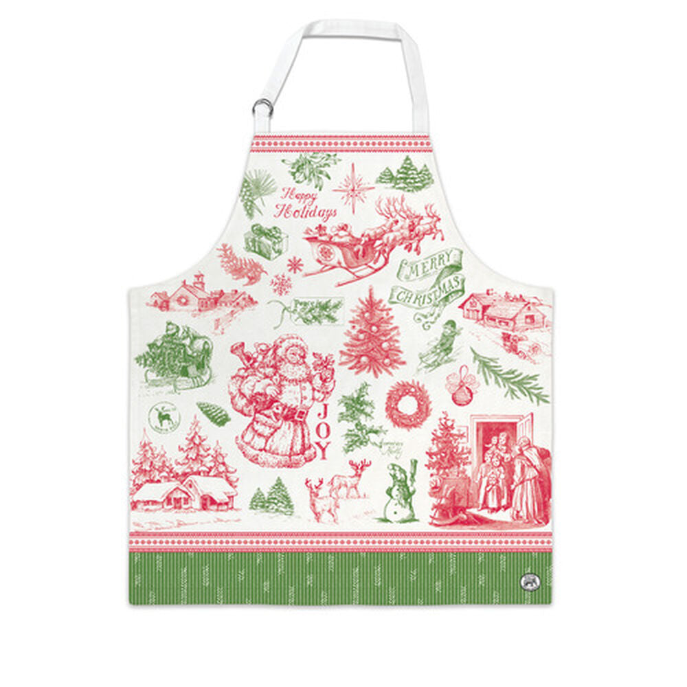 MDW It&#39;s Christmastime Apron - Zinnias Gift Boutique