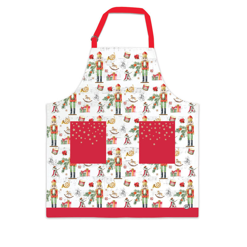 Nutcracker Suite Apron with Pocket