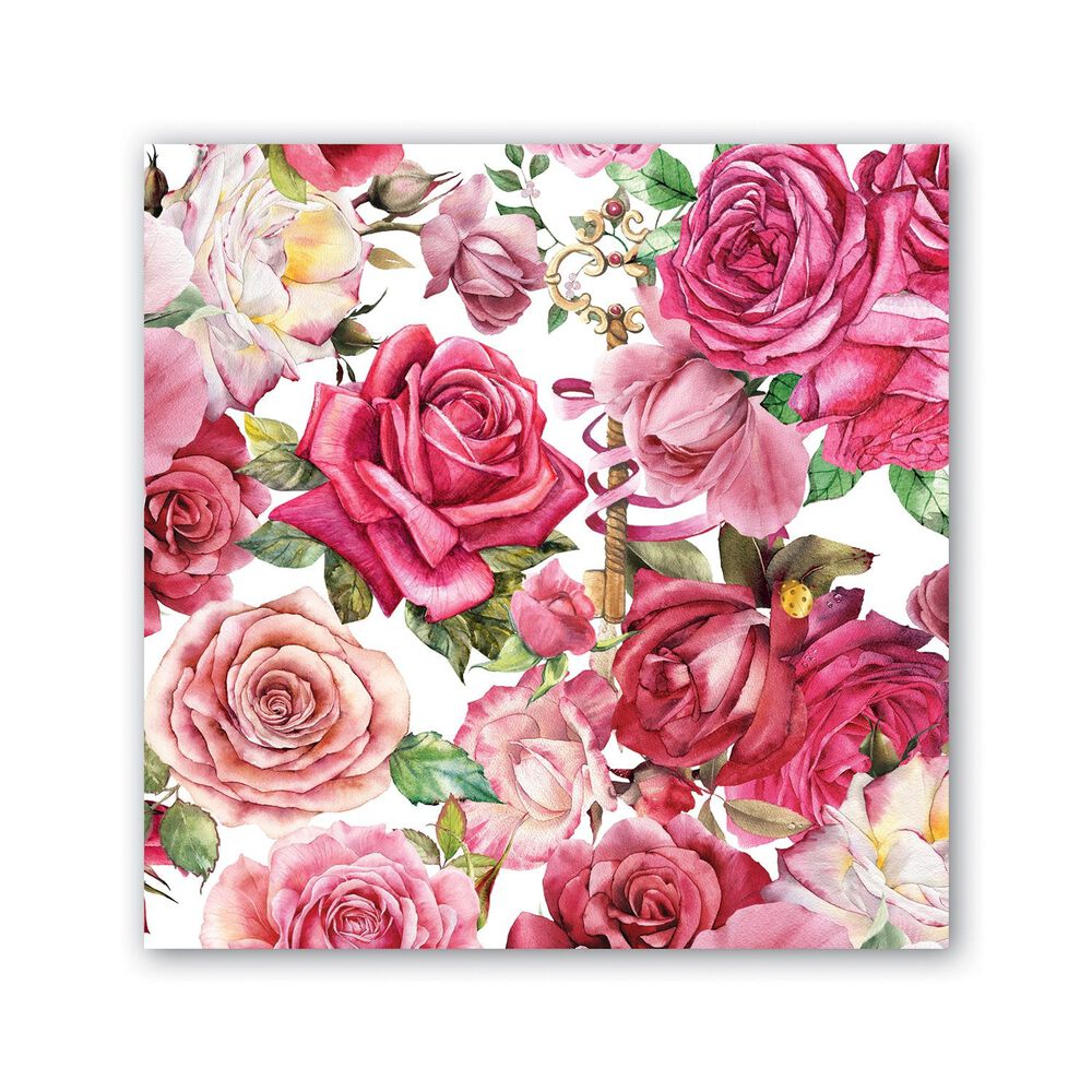 Royal Rose Napkin - Zinnias Gift Boutique