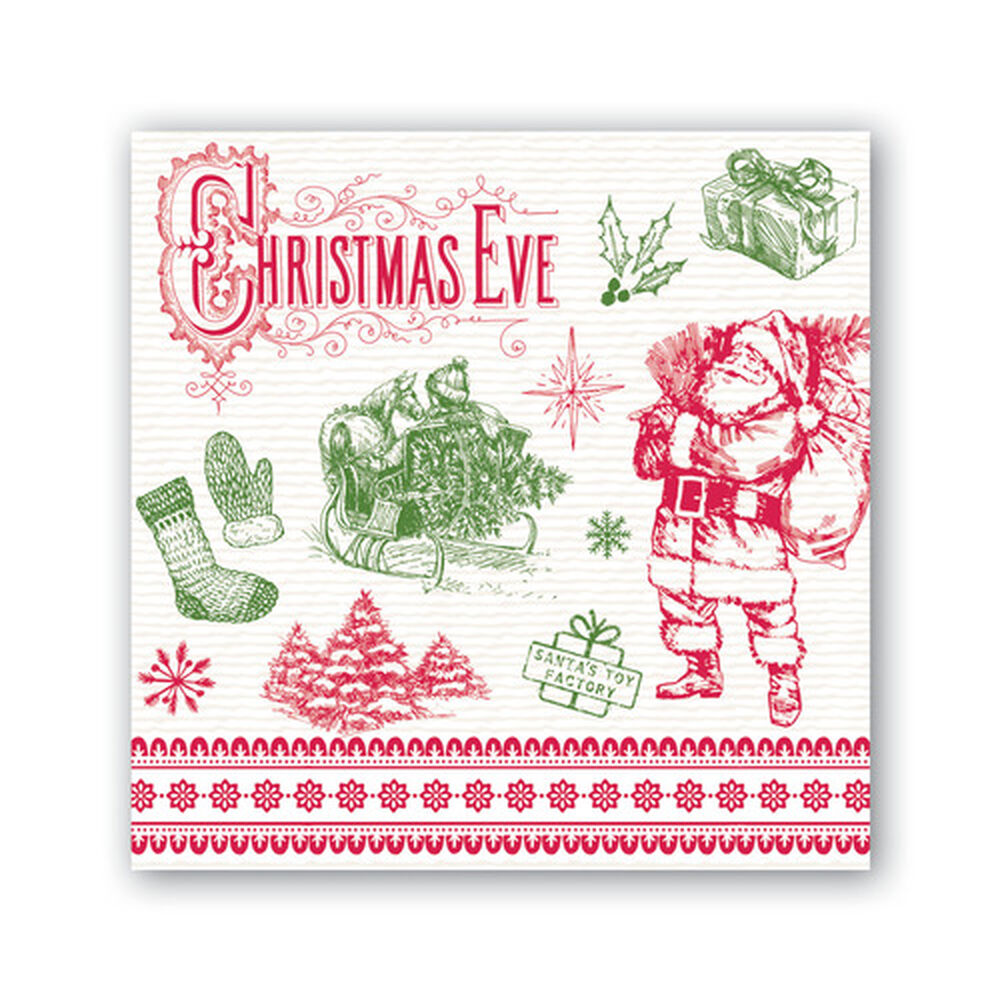 MDW It&#39;s Christmastime Cocktail Napkin - Zinnias Gift Boutique