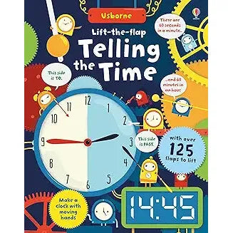telling time Lift flap - Zinnias Gift Boutique