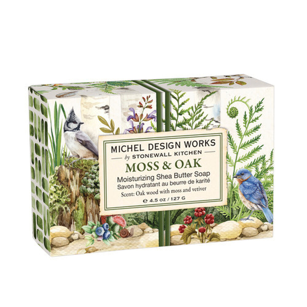 MDW Moss &amp; Oak 4.5 oz. Boxed Soap - Zinnias Gift Boutique