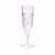 Fleur Clear Polycarb Champagne Flute - Zinnias Gift Boutique