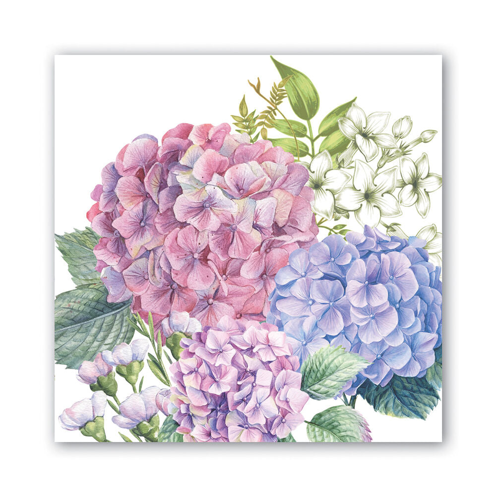 Wild Hydrangea Napkin - Zinnias Gift Boutique