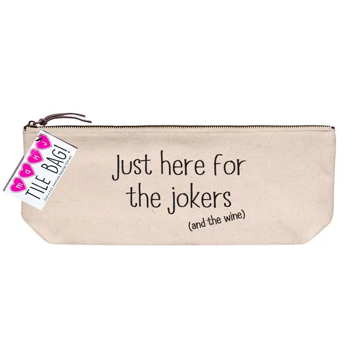 Mahjong Tile Pouch - Zinnias Gift Boutique
