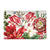 MDW Christmas Bouquet Rect Glass Soap - Zinnias Gift Boutique