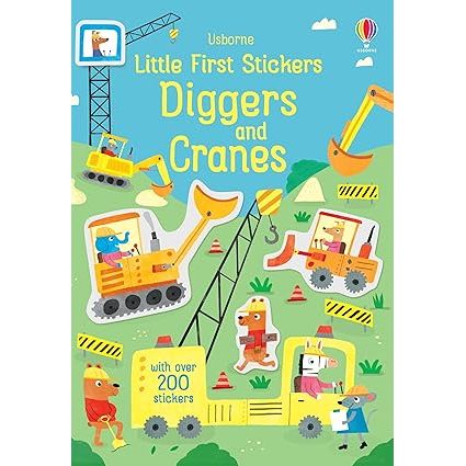 Little First Stickers Diggers And Cranes - Zinnias Gift Boutique