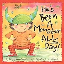 He's been a monster all day hardback - Zinnias Gift Boutique