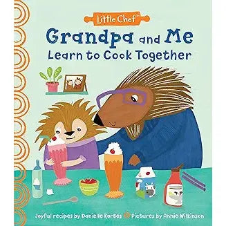 Grandpa and me learn to cook together - Zinnias Gift Boutique