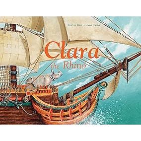 Clara the Rhino Hardcover - Zinnias Gift Boutique