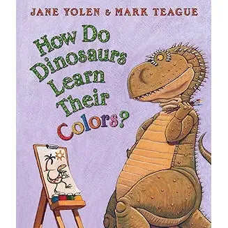 How Do Dinosaurs Learn Their Colors? - Zinnias Gift Boutique