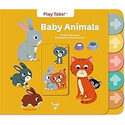 Play Tabs Baby Animals - Zinnias Gift Boutique