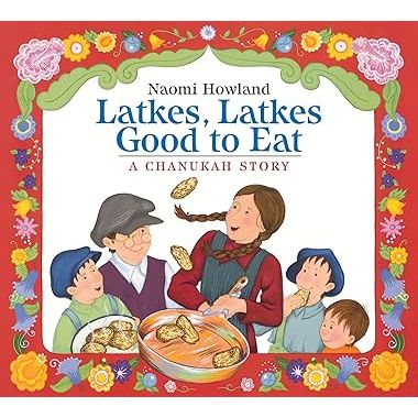 Latkes, Latkes, Good to Eat Board Book: A Hanukkah Holiday Book - Zinnias Gift Boutique