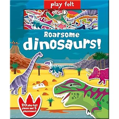 Play Felt Roarsome Dinosaurs! - Zinnias Gift Boutique