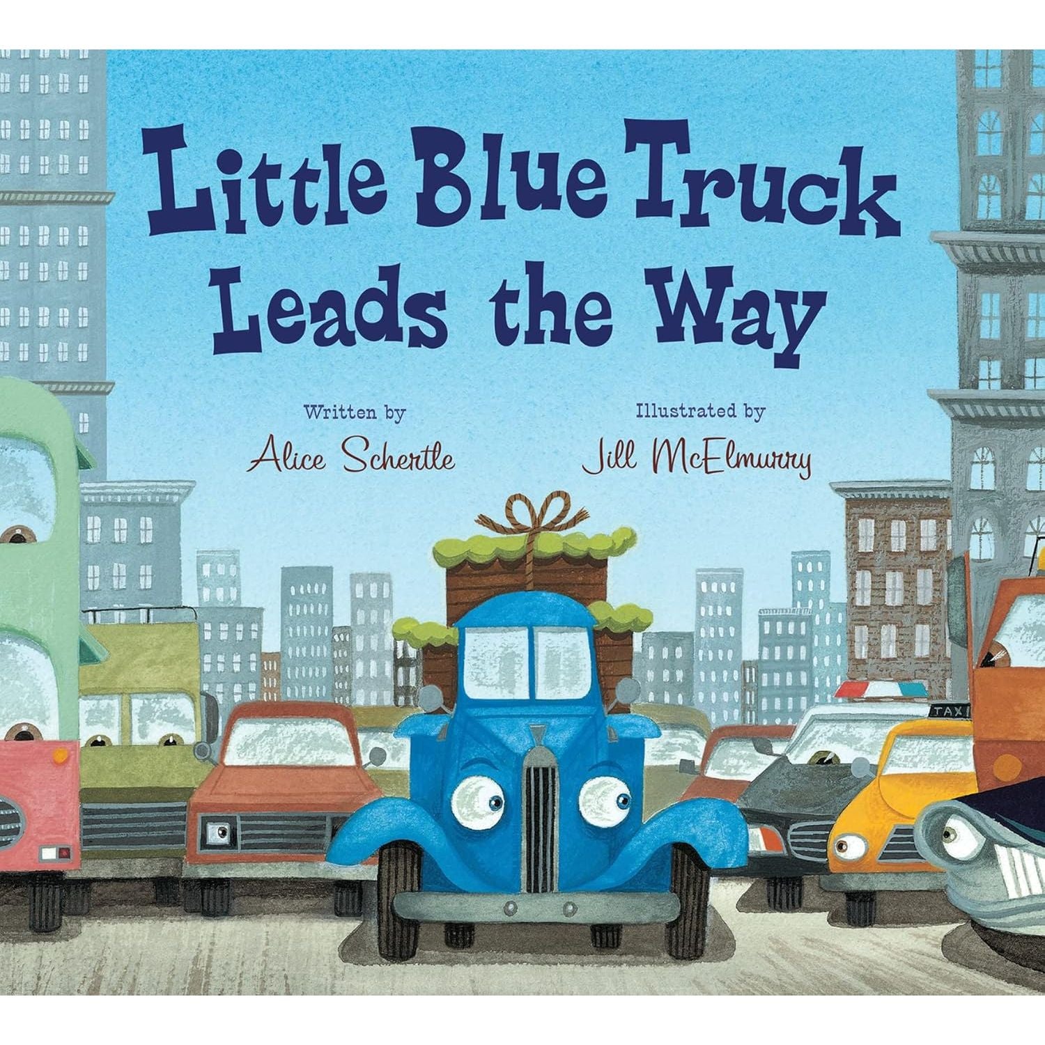 Little Blue Truck Leads the Way Board Book - Zinnias Gift Boutique