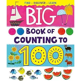 Big book of counting to 100 find discover learn - Zinnias Gift Boutique