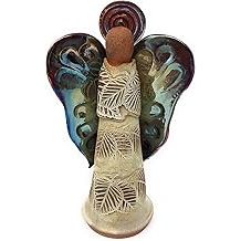 Raku Angel - Zinnias Gift Boutique