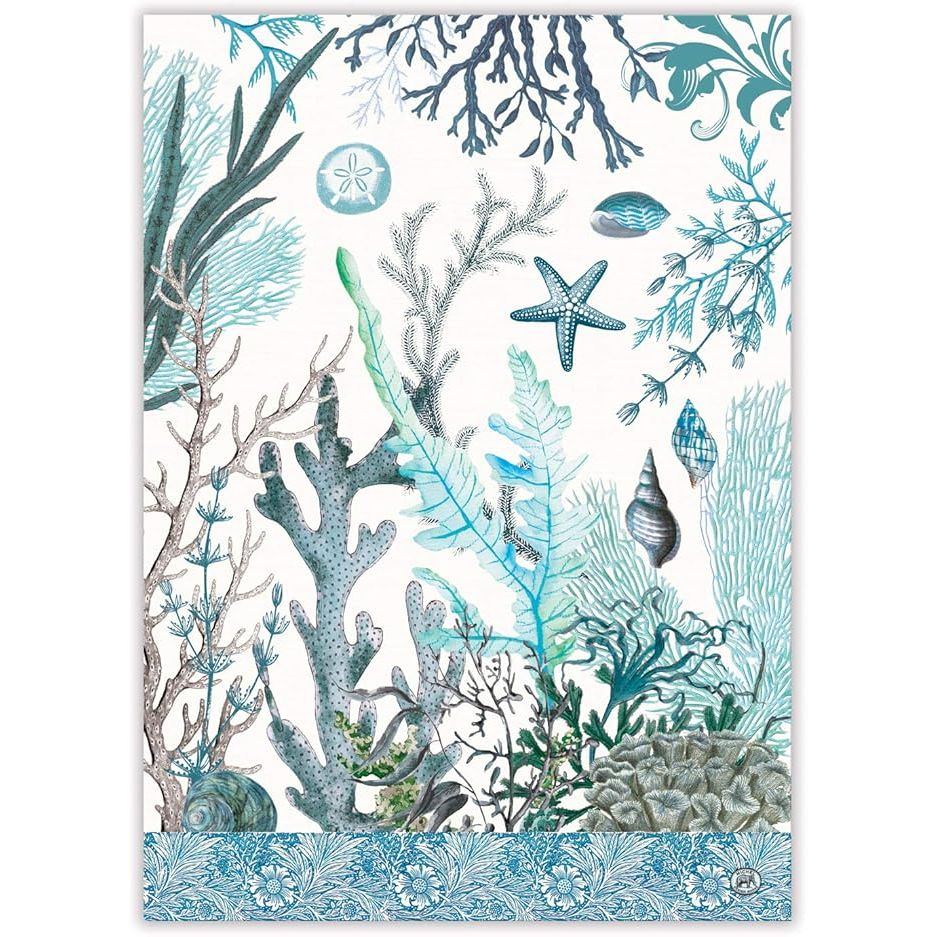 Ocean Tide Kitchen Towel - Zinnias Gift Boutique