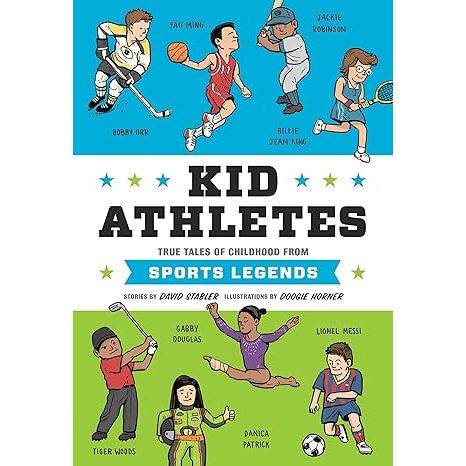 Kid Athletes: True Tales of Childhood from Sports Legends - Zinnias Gift Boutique