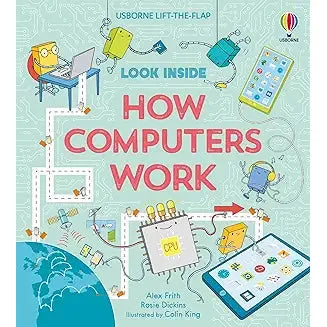 look inside how computers work lift flap - Zinnias Gift Boutique