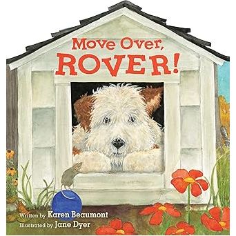 Move Over, Rover! Shaped Board Boo - Zinnias Gift Boutique