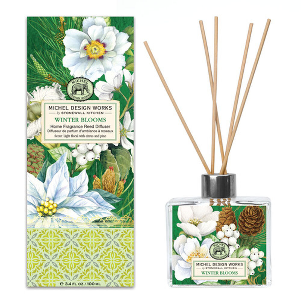 MDW Winter Blooms Reed Diffuser - Zinnias Gift Boutique