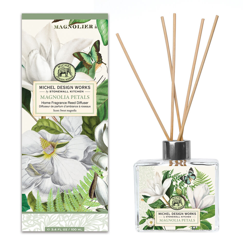 Magnolia Petals Reed Diffuser - Zinnias Gift Boutique