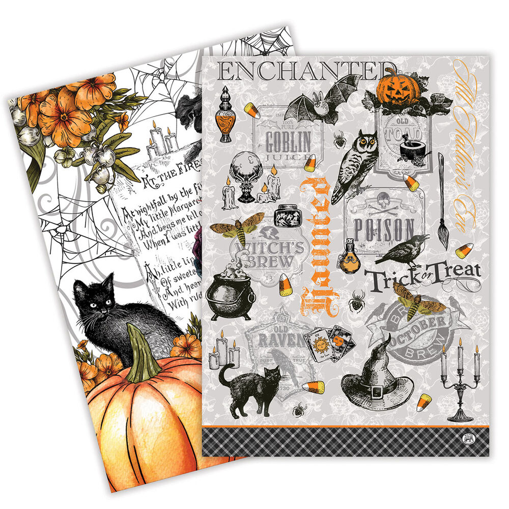 Trick or Treat Kitchen Towel Set - Zinnias Gift Boutique