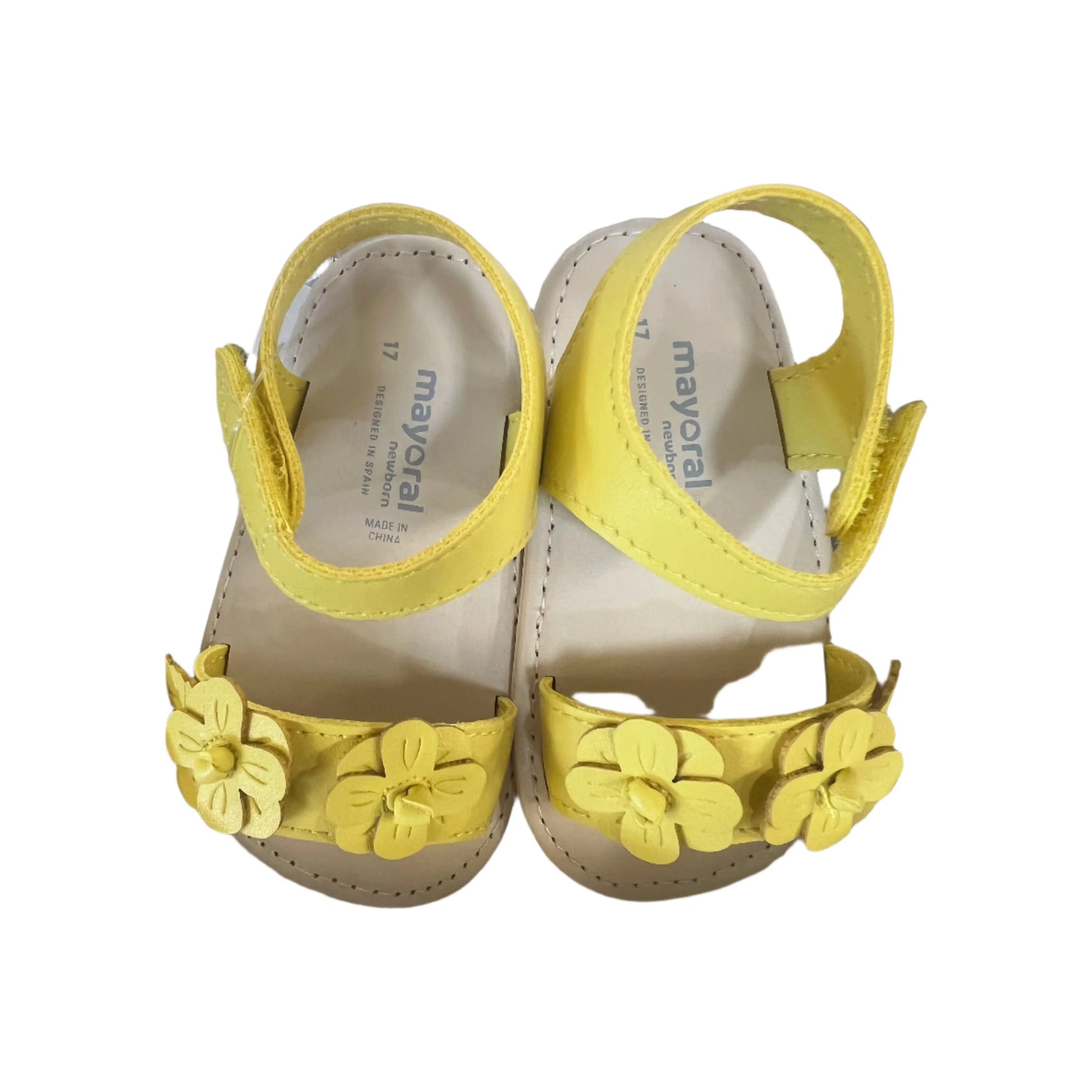 Infant Shoes Mayoral yellow sandal - Zinnias Gift Boutique