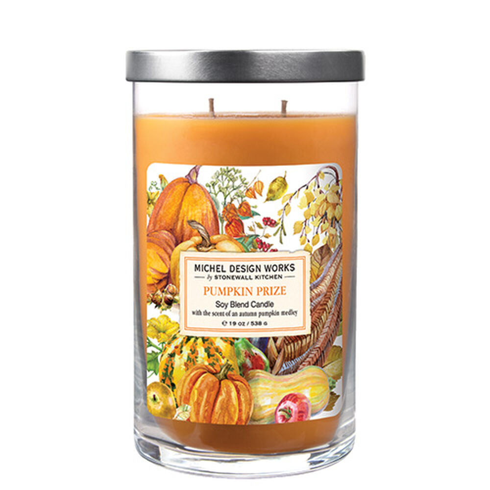 MDW Pumpkin Prize Large Tumbler Candle - Zinnias Gift Boutique