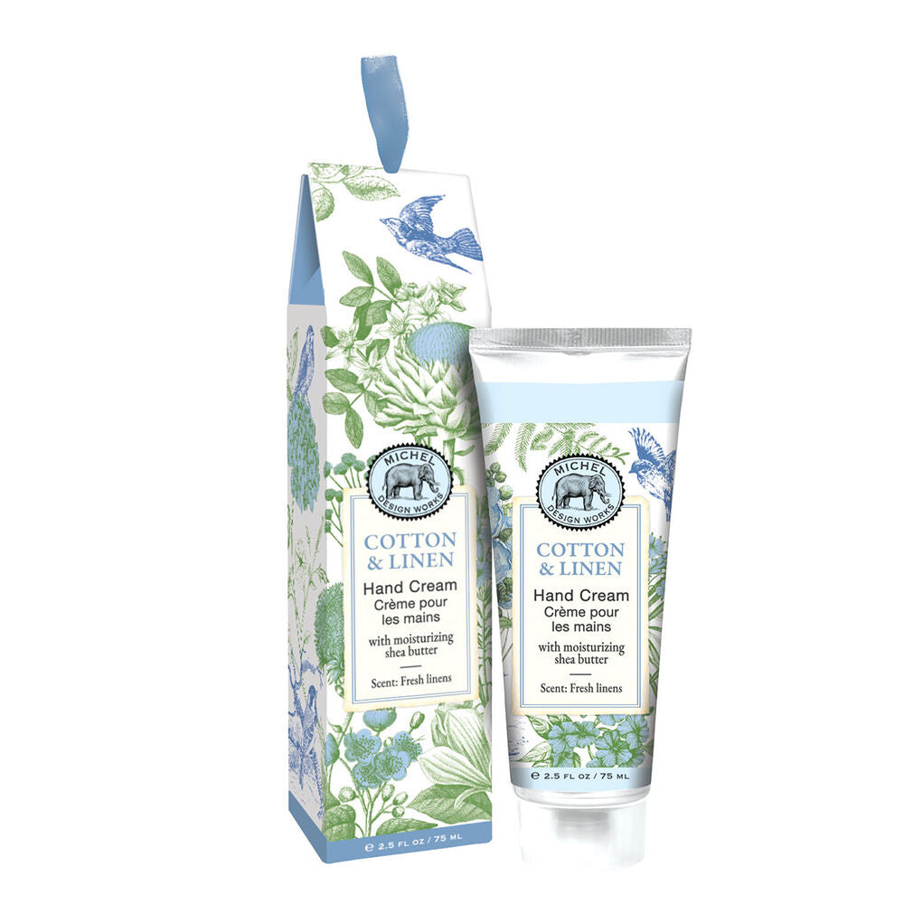 Cotton & Linen Hand Cream 2.5 fl - Zinnias Gift Boutique