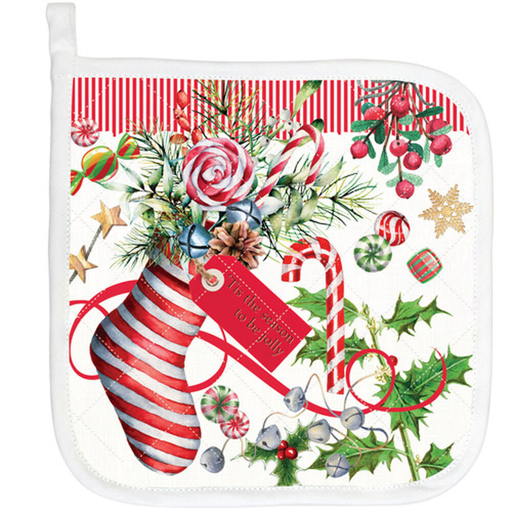 MDW Peppermint Potholder - Zinnias Gift Boutique