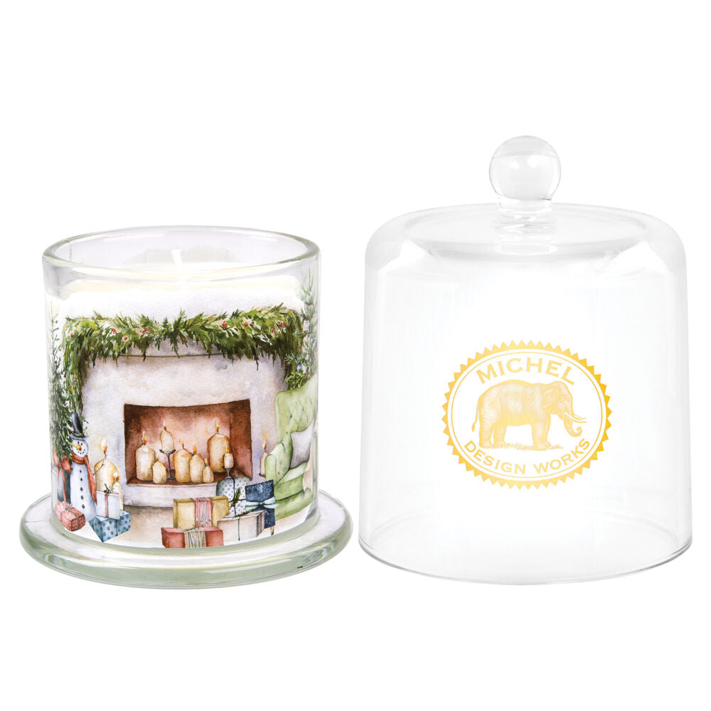 MDW By the Hearth Cloche Candle - Zinnias Gift Boutique